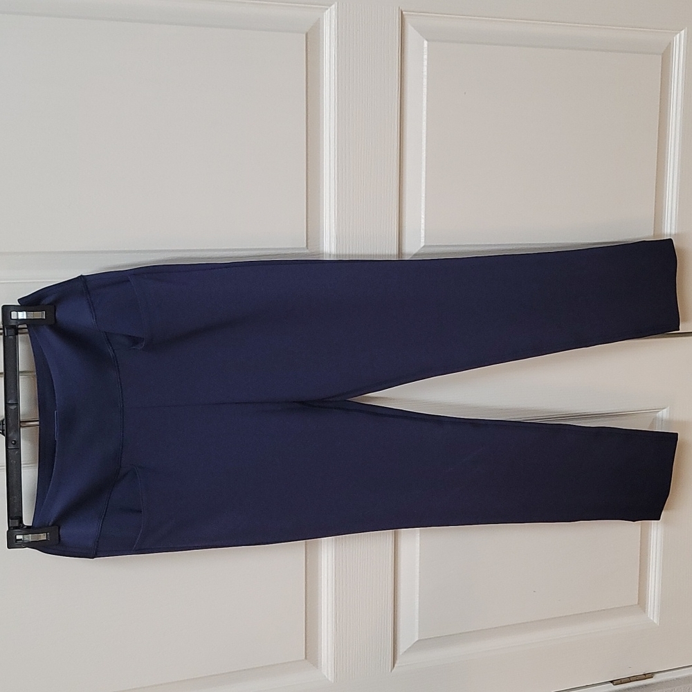 Women's Puma XS navy blue powershape stretch pants